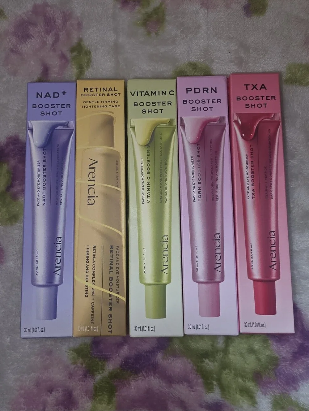 Arencia 5pc Set For Day And Night Routines
